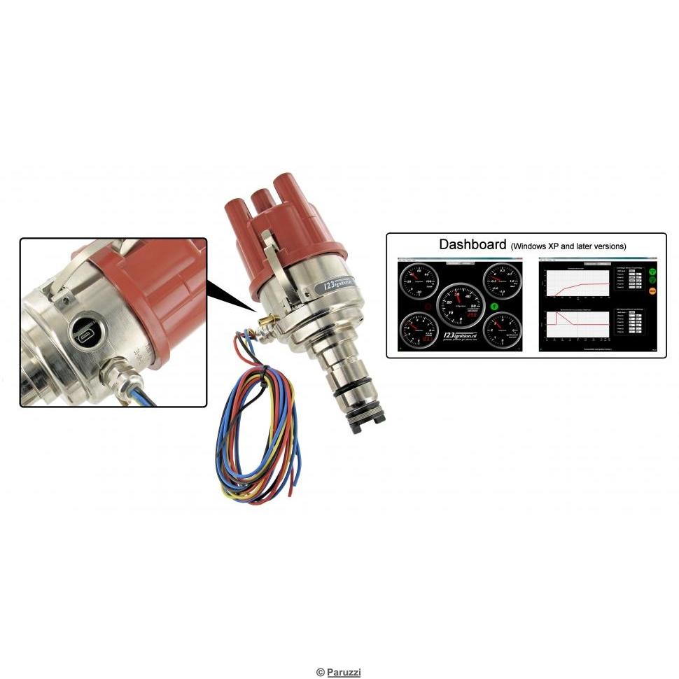 123 TUNE+ Zündverteiler Bluetooth für Vergaser-Oldtimer